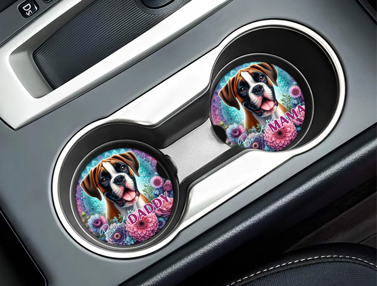 Dog Car Coasters