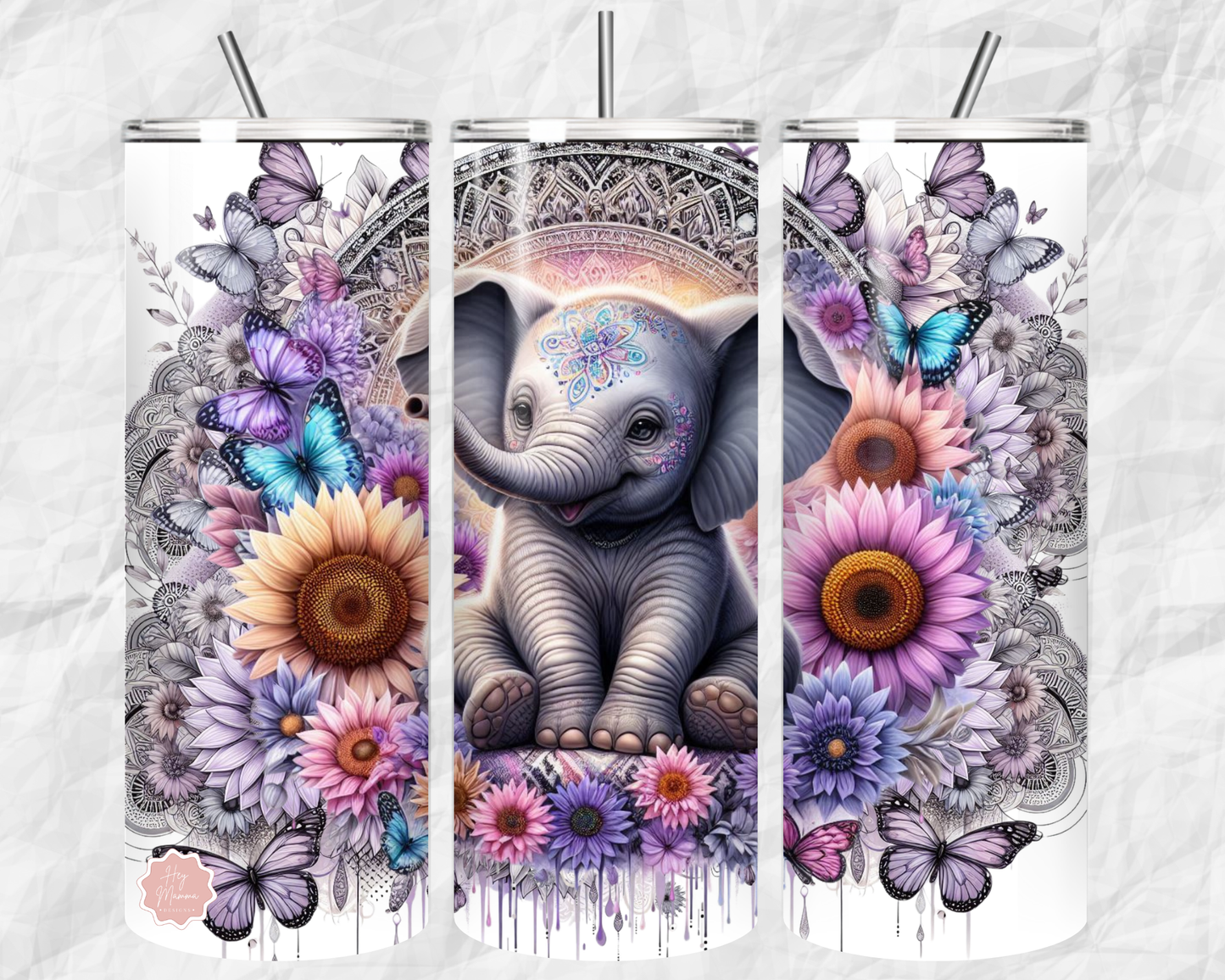Elephant 20oz Insulated Tumbler