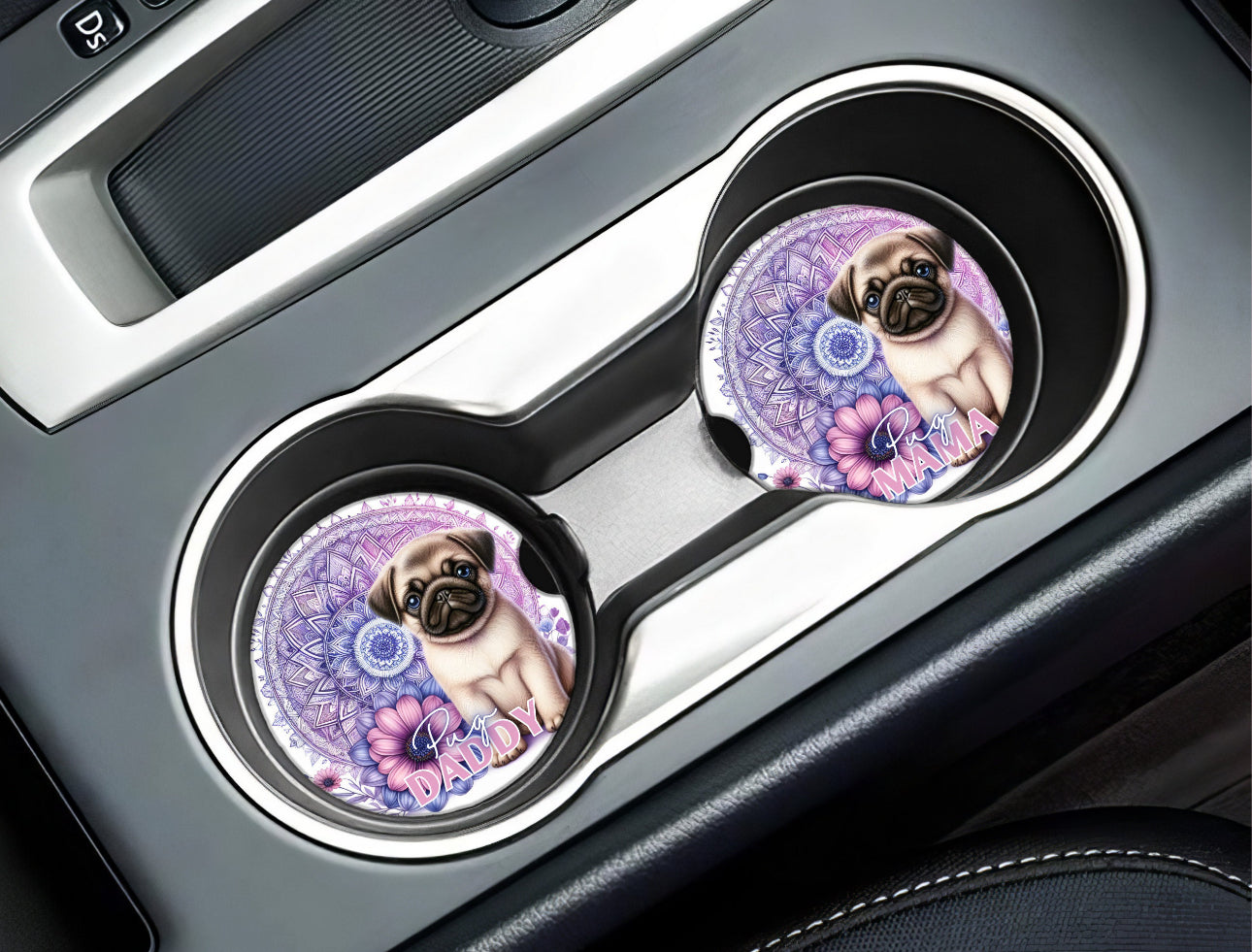 Dog Car Coasters
