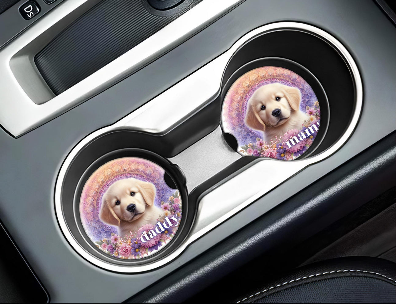 Dog Car Coasters