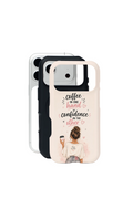 Coffee & Confidence | MagSafe Phone Case