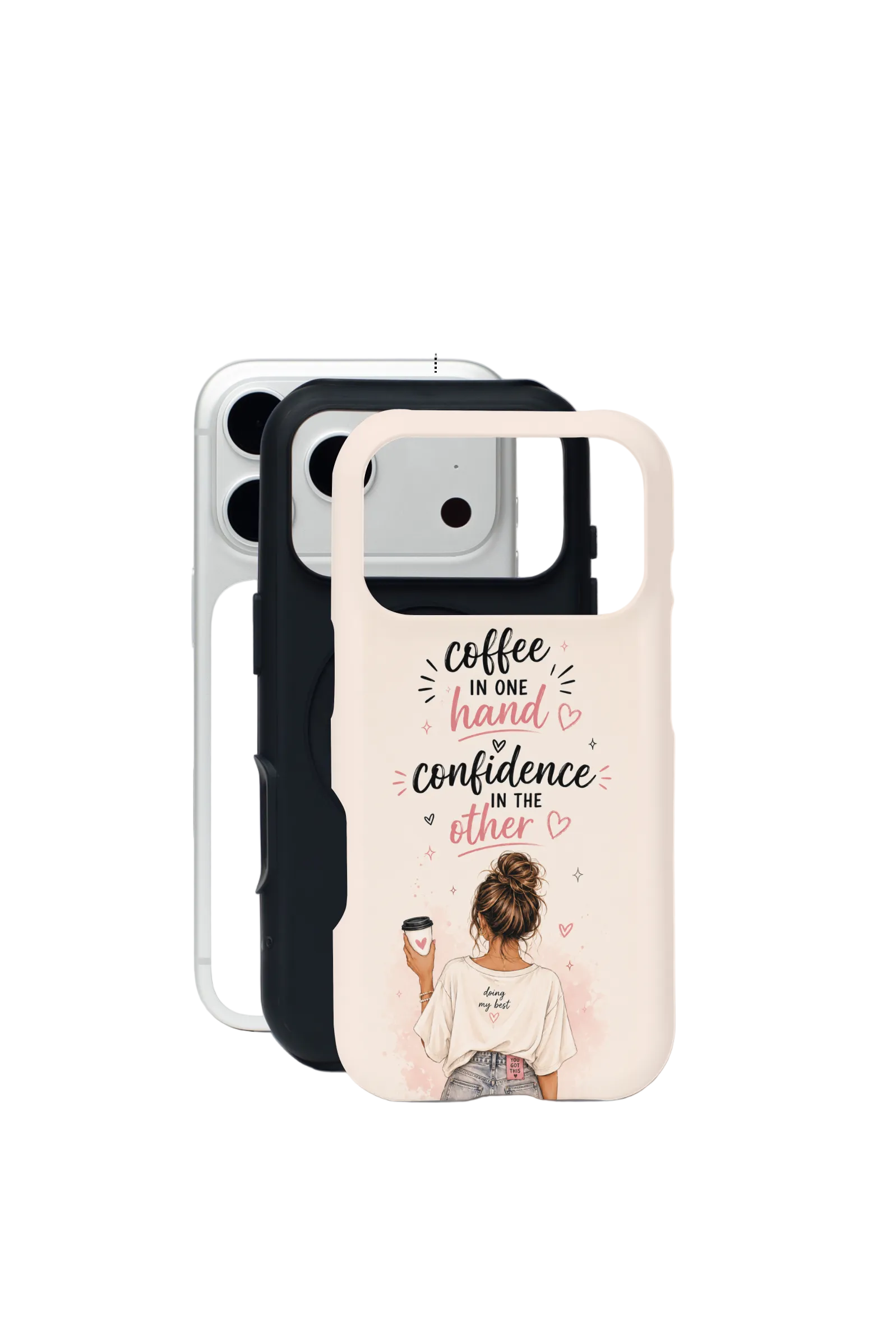Coffee & Confidence | MagSafe Phone Case